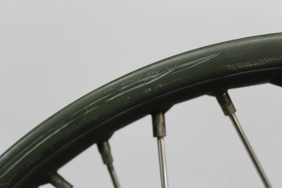 14 ROYAL ENFIELD BULLET 500 FRONT WHEEL RIM WOBBLE