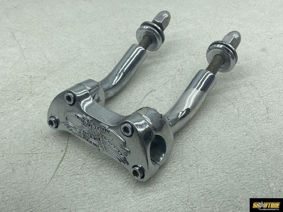 87-92 HARLEY-DAVIDSON LOW RIDER FXLR HANDLEBAR RISERS CLAMP SET