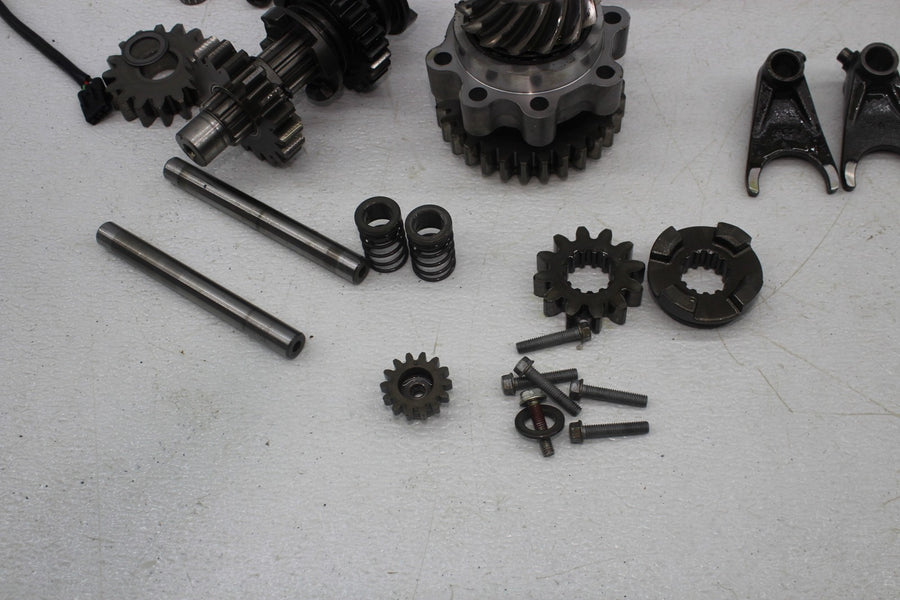15-25 KAWASAKI TERYX 800 KRF800 ENGINE MOTOR TRANSMISSION GEARS SHAFT DRUM