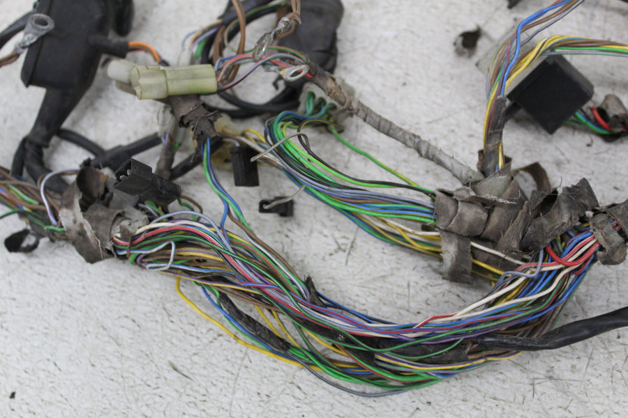 85-88 BMW K100RT MAIN ENGINE WIRING HARNESS MOTOR WIRE LOOM (SEE DESCP)