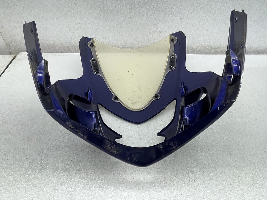 04-05 SUZUKI GSXR750 FRONT UPPER NOSE FAIRING COWL SHROUD WINDSHIELD