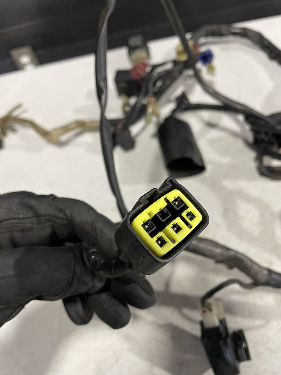 99-09 YAMAHA V STAR 1100 XVS1100A CLASSIC MAIN ENGINE WIRING HARNESS MOTOR WIRE