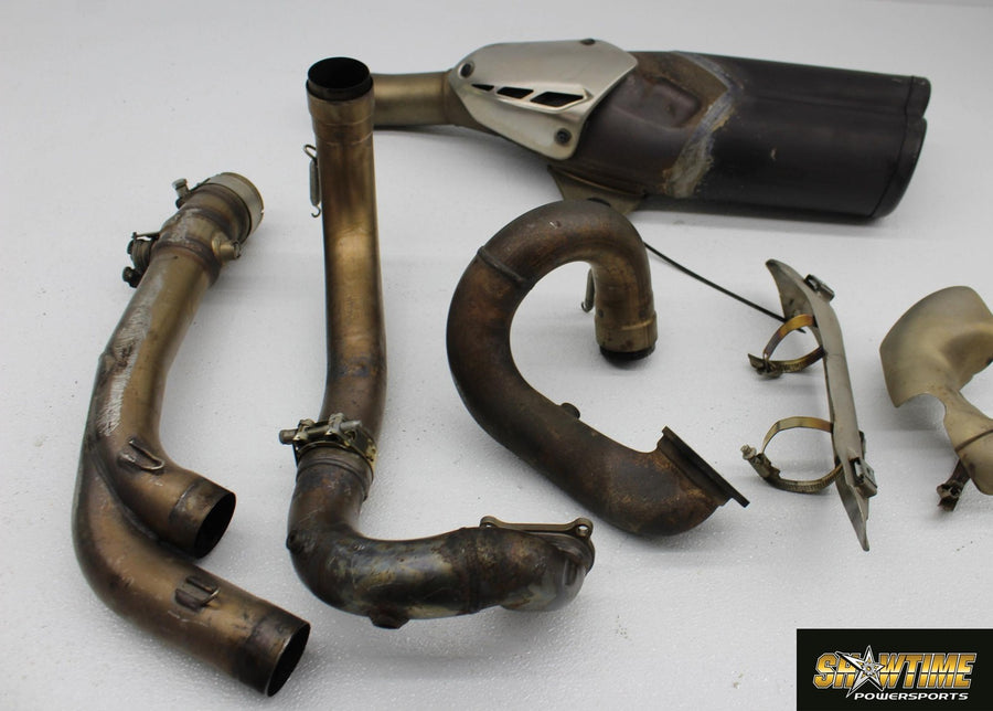 15-21 DUCATI MONSTER 821 FULL EXHAUST SYSTEM HEADERS PIPE MUFFLER