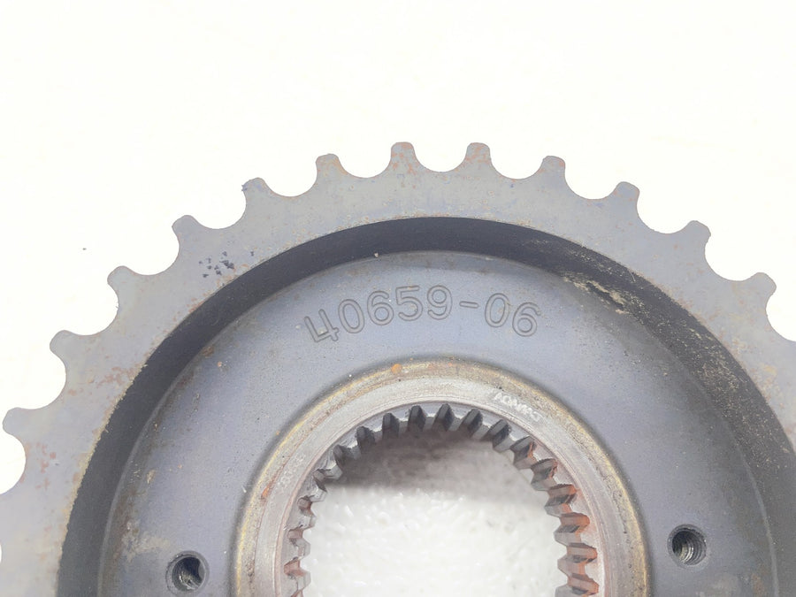 06-11 HARLEY-DAVIDSON DYNA SUPER GLIDE FXD FRONT DRIVE PULLEY SPROCKET