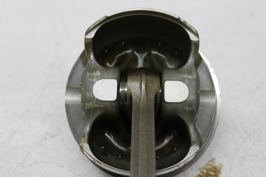 2007 YAMAHA V STAR 1300 XVS1300A ENGINE TOP END CYLINDER HEAD W/PISTON