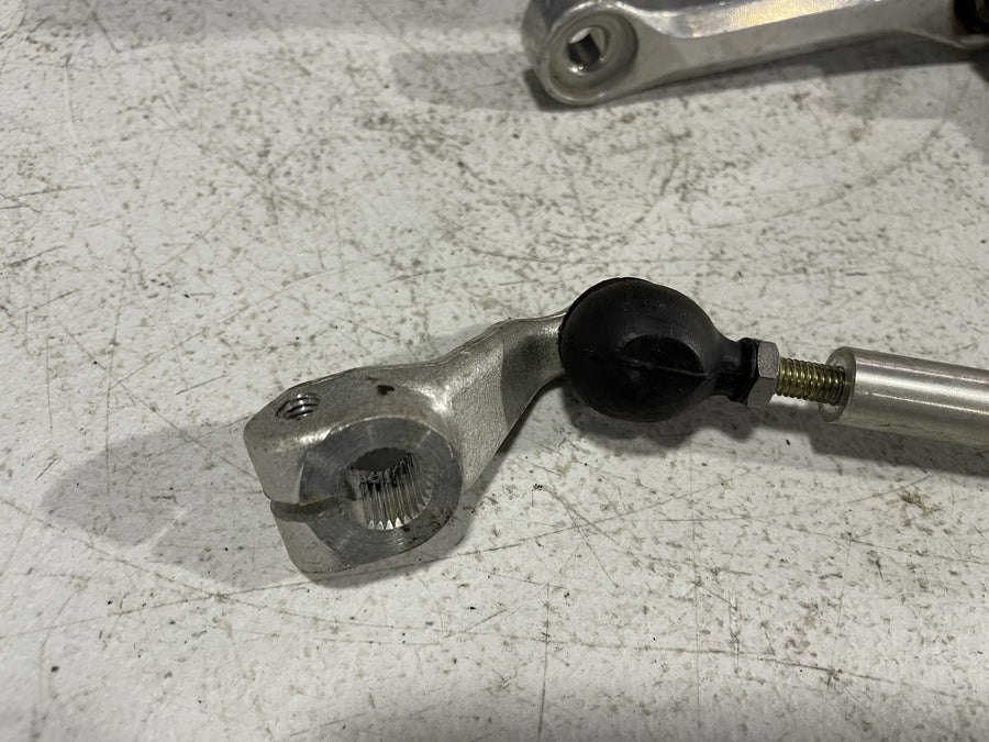 03-05 YAMAHA YZF R6 LEFT REARSET REAR SET FOOT PEG W SHIFTER