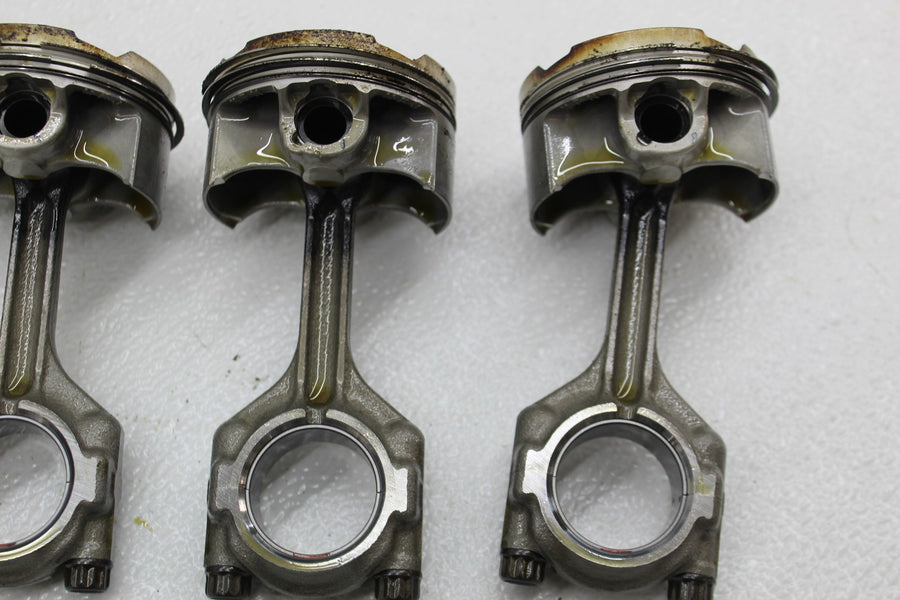 13-17 HONDA CBR600RR ENGINE MOTOR BLOCK PISTONS W/ CONNECTING RODS SET