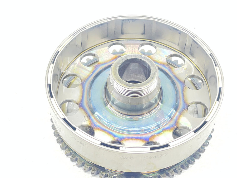 08-16 YAMAHA YZF R6 L ENGINE FLY WHEEL FLYWHEEL MAGNETO ROTOR