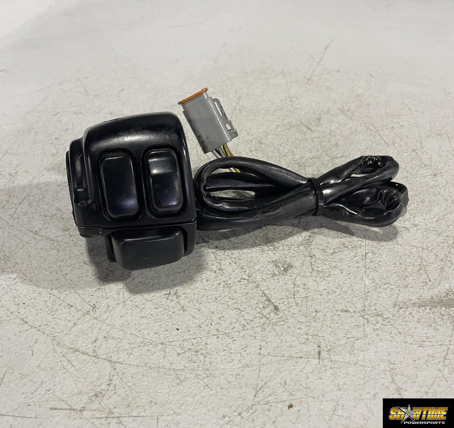 90-99 HARLEY-DAVIDSON FAT BOY FLSTF LEFT CONTROL SWITCH HEADLIGHT TURN SIGNAL