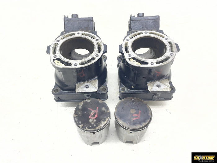 00-01 YAMAHA WAVERUNNER XL800 ENGINE MOTOR PISTON CYLINDERS BLOCK JUG