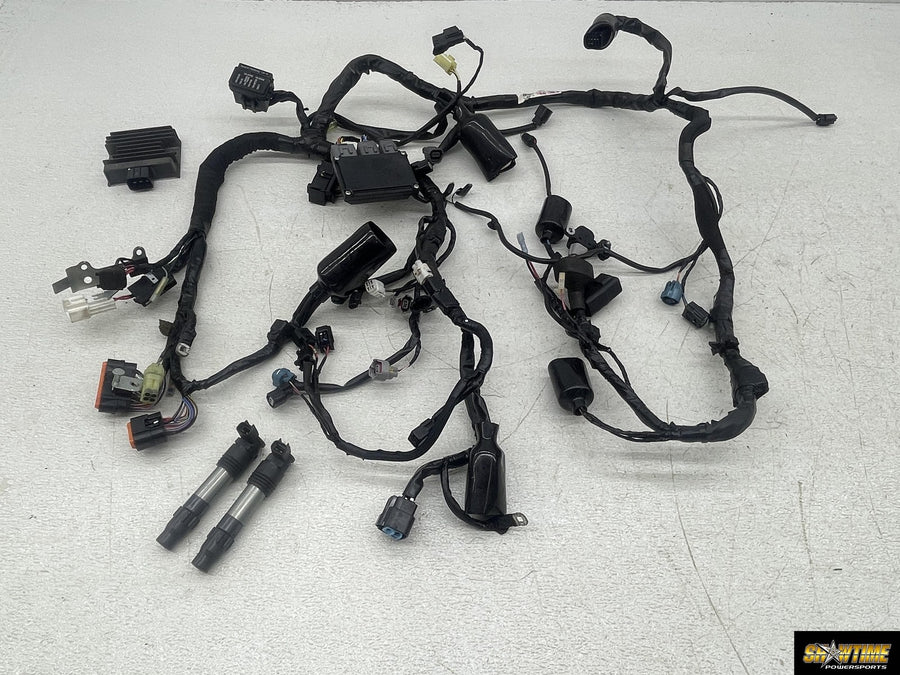 15-21 KAWASAKI VERSYS 650 KLE650 MAIN ENGINE WIRING HARNESS MOTOR WIRE LOOM