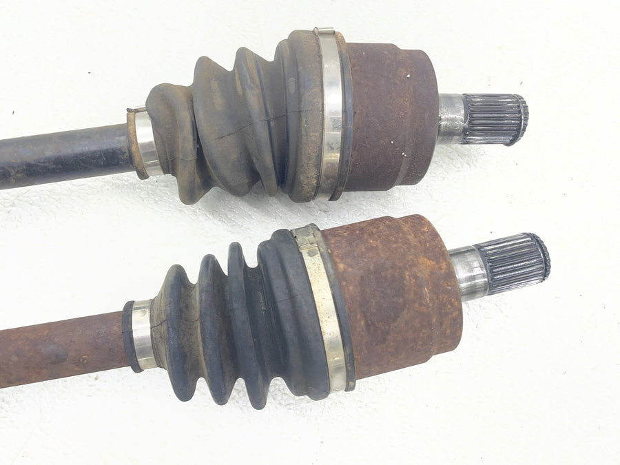 05-09 KAWASAKI BRUTE FORCE 750 KVF750 REAR BACK LEFT RIGHT DRIVE CV AXLES PIVOTS