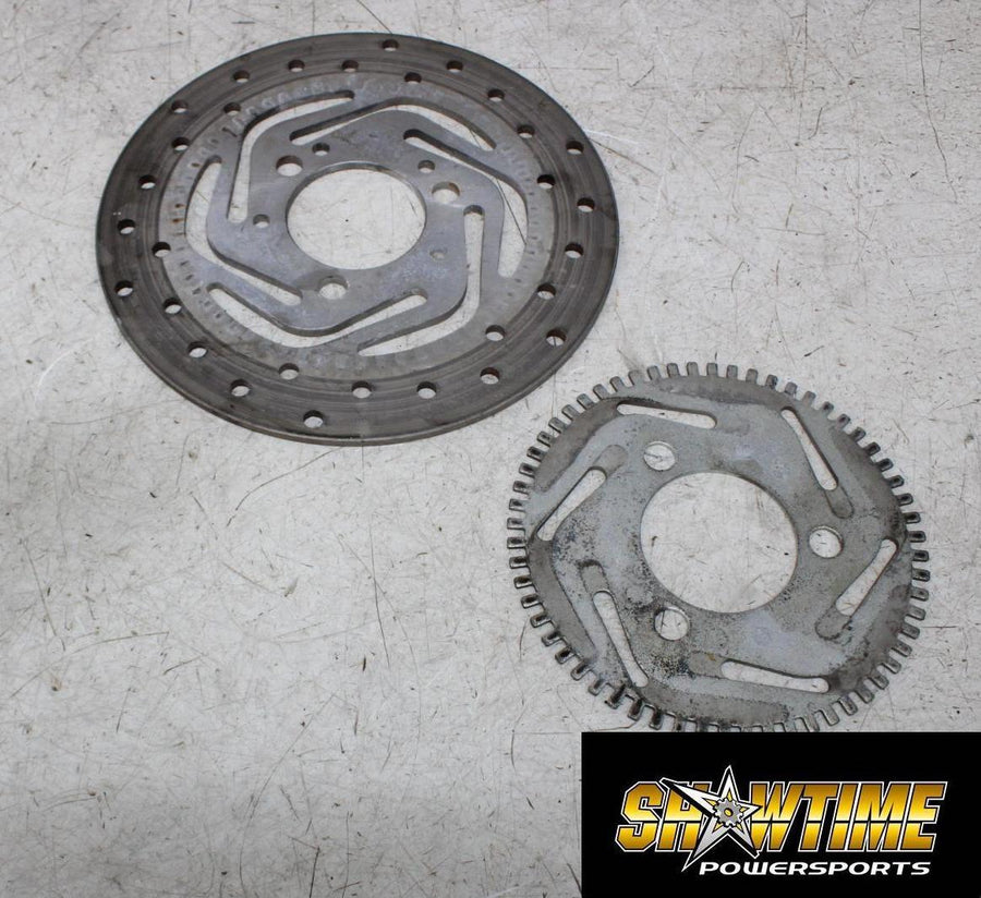10-12 CAN-AM SPYDER ROADSTER RT FRONT LEFT BRAKE DISC ROTOR