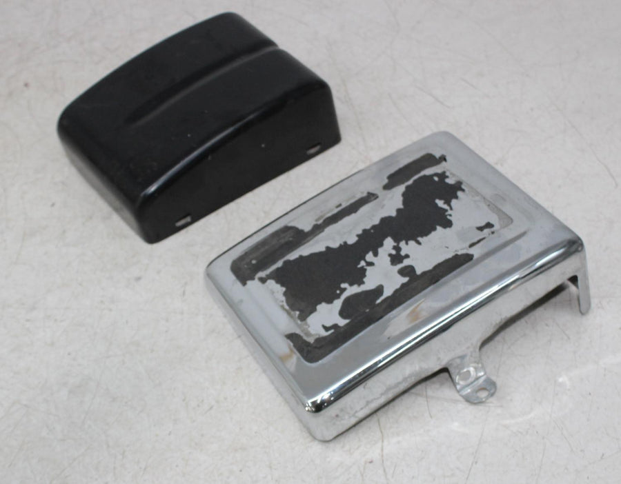 12-16 HARLEY-DAVIDSON DYNA LOW RIDER FXDL BATTERY SIDE COVER COVERS PAIR (READ)