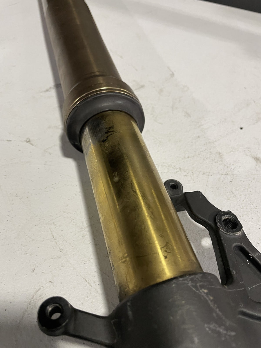 01-02 SUZUKI GSXR1000 LEFT FRONT FORK SHOCK SUSPENSION