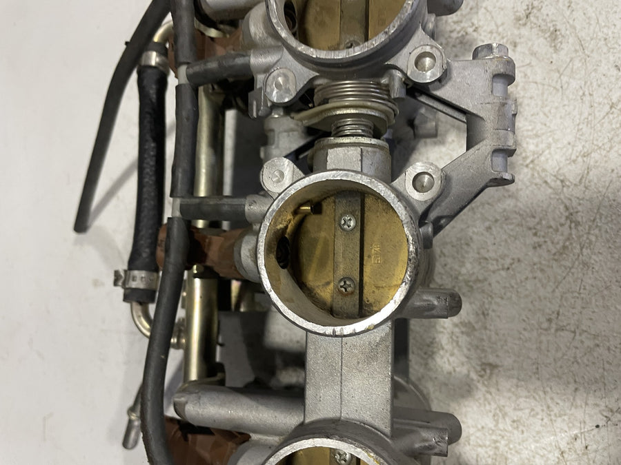 06-07 SUZUKI GSXR600 THROTTLE BODY BODIES FUEL INJECTORS STVA TPS 13405-01H11