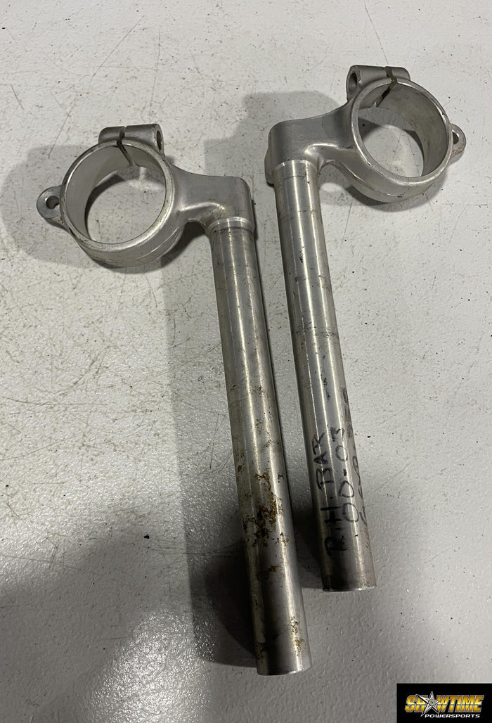 00-03 SUZUKI GSXR750 LEFT RIGHT CLIP ON ONS HANDLEBARS PAIR SET