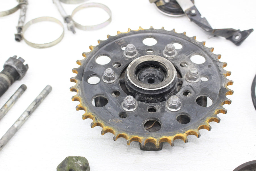 16-20 KAWASAKI NINJA ZX10R PARTS HARDWARE AXLE SPROCKET COVER PEGS DAMPER HORN