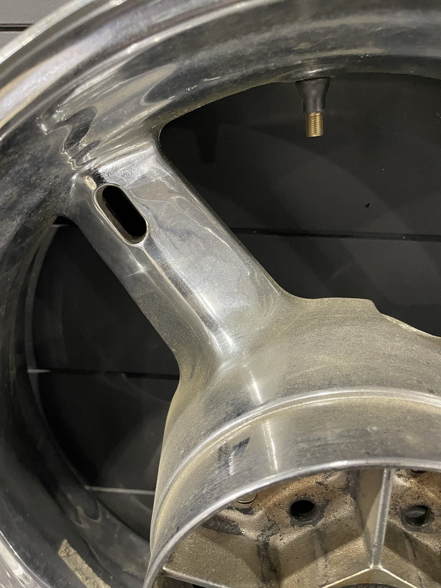 01-05 SUZUKI GSXR600 GSXR750 CHROME REAR WHEEL BACK RIM