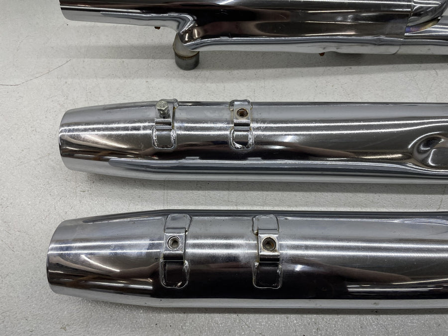 07-11 HARLEY-DAVIDSON ROAD KING CLASSIC FLHRC FULL EXHAUST SET MUFFLERS HEADERS
