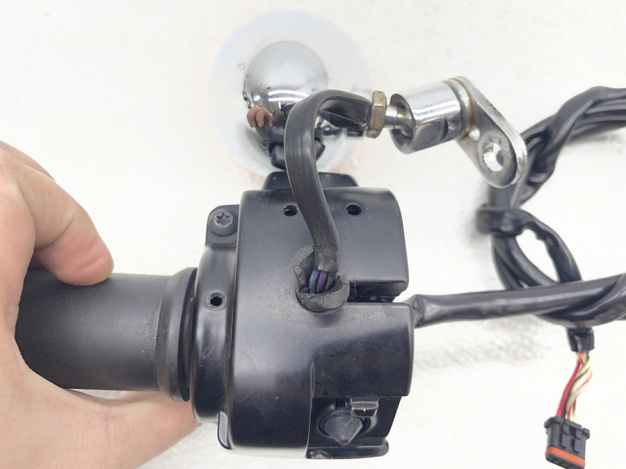 12-17 HARLEY-DAVIDSON DYNA LOW RIDER LEFT CONTROL SWITCH W/ FRONT TURN SIGNAL