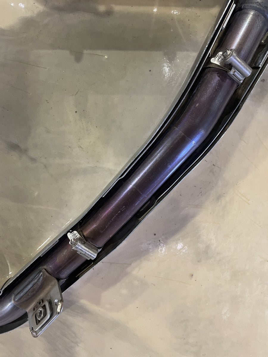 09-17 YAMAHA V STAR 950 XVS950B EXHAUST HEADERS PIPES