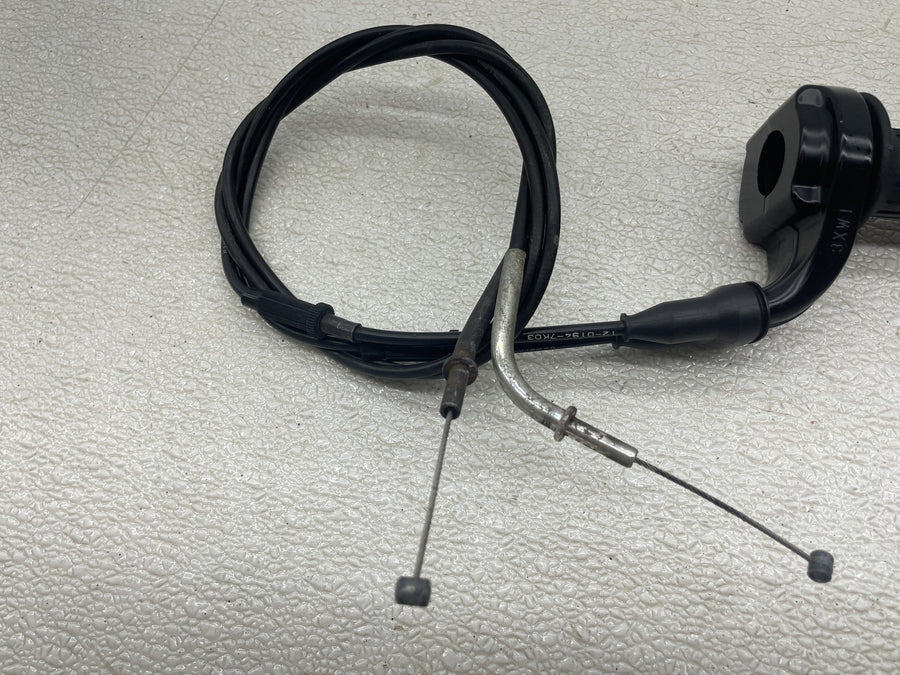 07-08 KAWASAKI NINJA ZX6R THROTTLE TWIST GRIP SENSOR FLY BY CABLES
