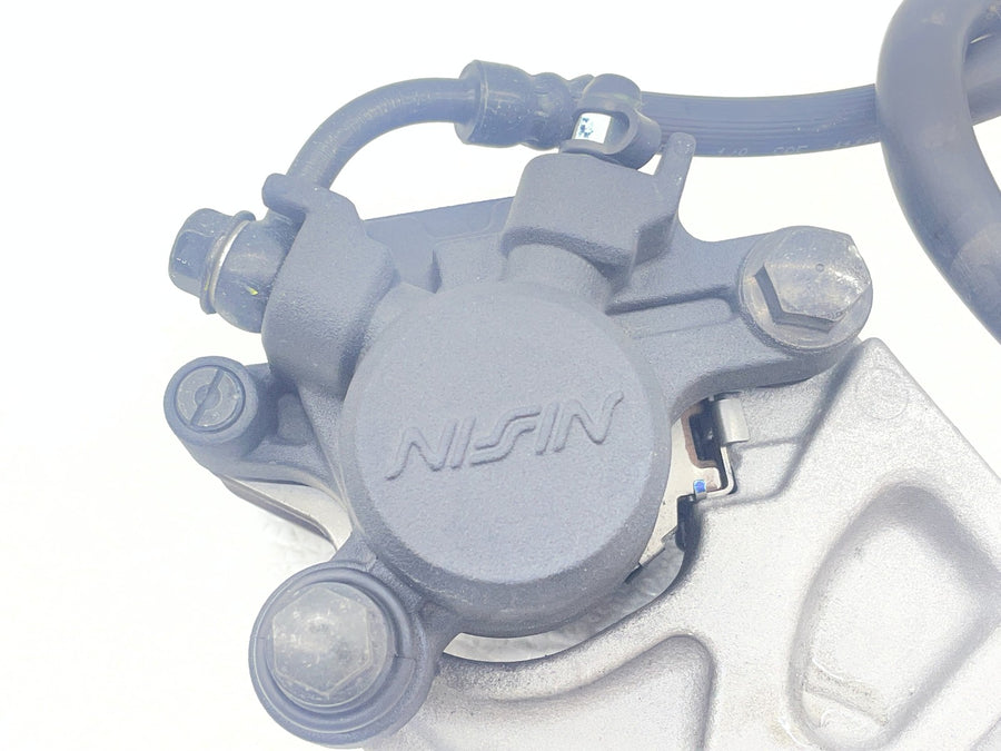 11-13 YAMAHA FZ8 RIGHT REARSET REAR DRIVER FOOT PEG MOUNT BRAKE CALIPER MASTER