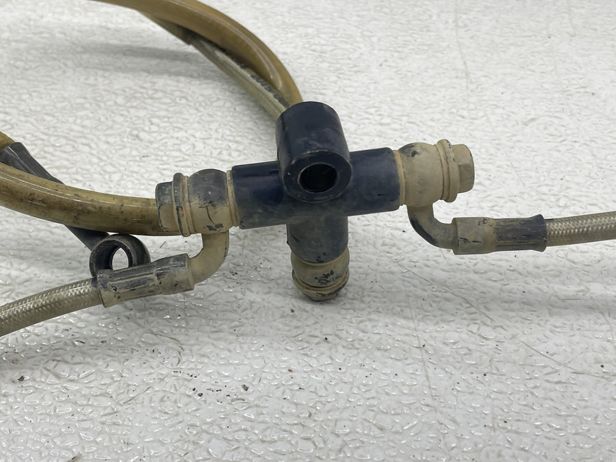 16-26 CF-MOTO CFORCE 400 400S FRONT REAR BACK BRAKE HOSES LINES SET