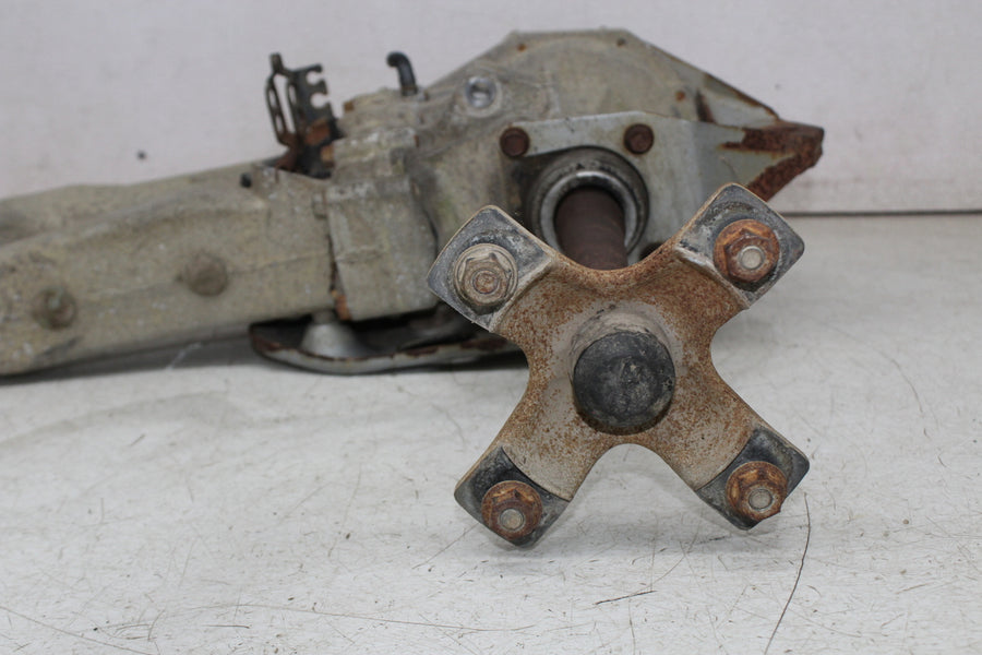 02-03 KAWASAKI PRAIRIE 650 REAR AXLE BACK WHEEL AXEL SHAFT SWINGARM ASSEMBLY