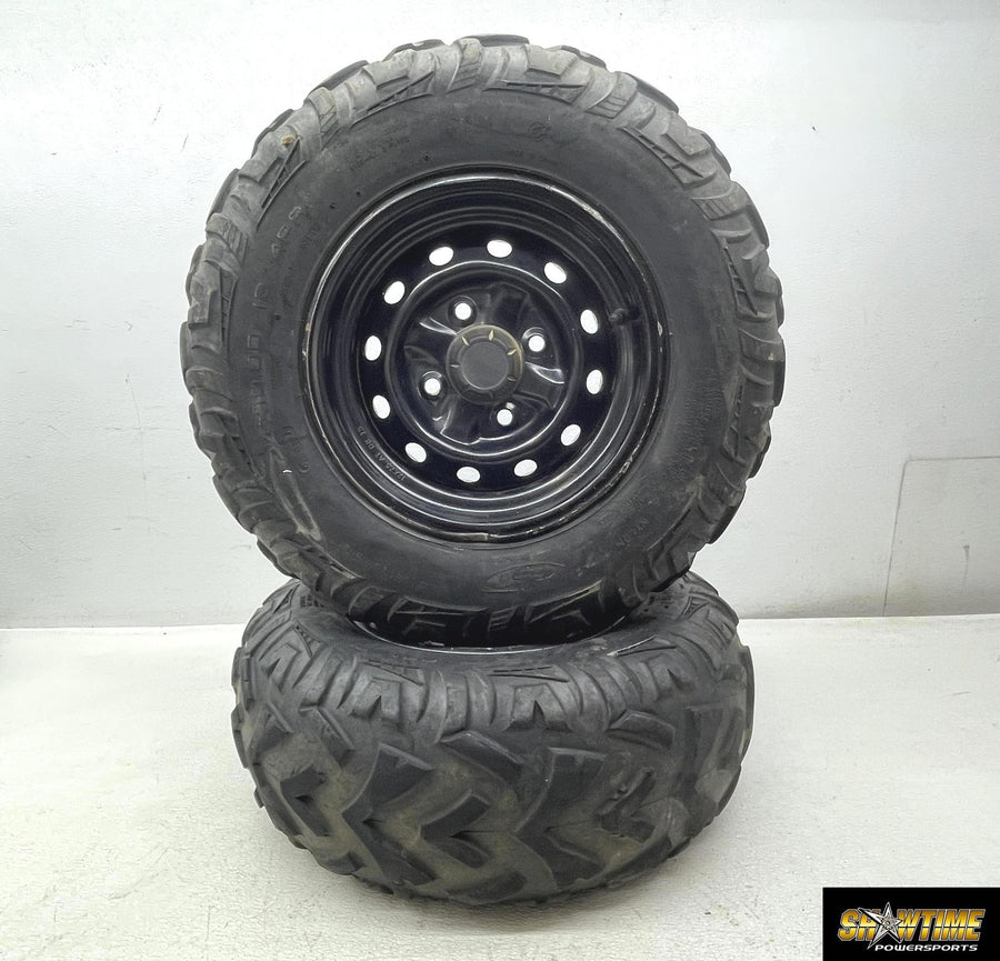 16-26 CF-MOTO CFORCE 400 400S REAR BACK WHEELS RIMS SET 12X7.5
