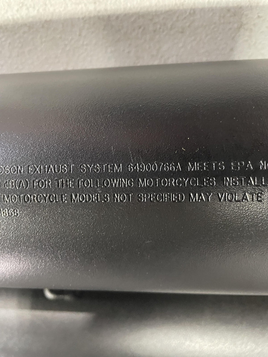 17-23 HARLEY-DAVIDSON STREET GLIDE FLHX M8 107CI MUFFLER EXHAUST SILENCER PIPE
