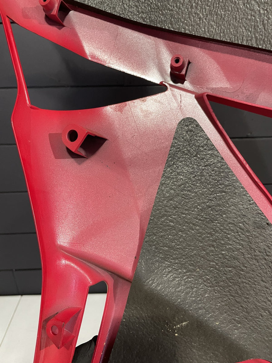 09-12 KAWASAKI NINJA ZX6R RIGHT LOWER MID UPPER SIDE FAIRING COWL
