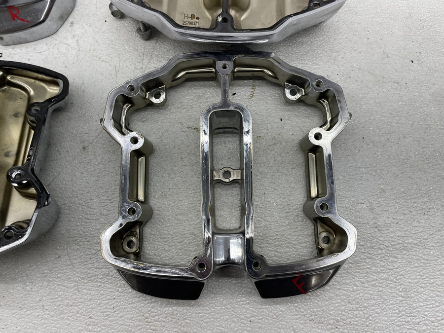 17-23 HARLEY-DAVIDSON ELECTRA GLIDE ULTRA LIMITED M8 107CI ENGINE ROCKER BOXES