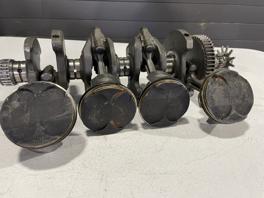 00-01 HONDA CBR929RR ENGINE MOTOR CRANKSHAFT CRANK SHAFT W PISTONS RODS