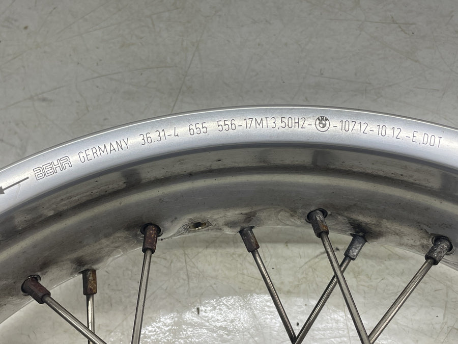 11-15 BMW G650 GS G650GS REAR BACK WHEEL RIM