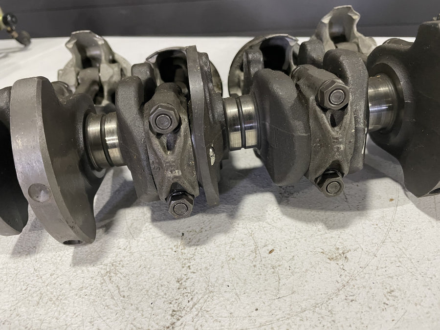 00-01 HONDA CBR929RR ENGINE MOTOR CRANKSHAFT CRANK SHAFT W PISTONS RODS