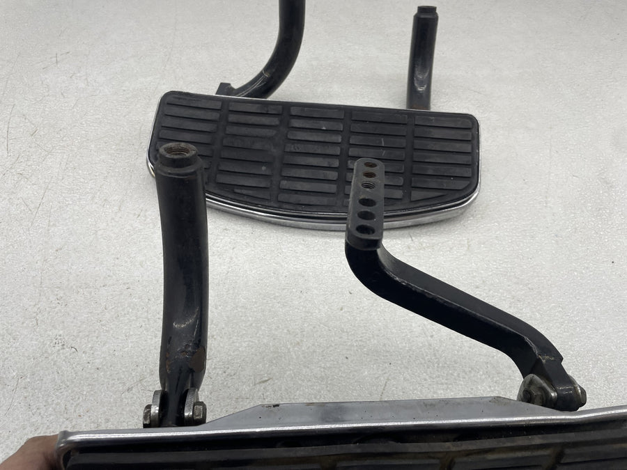 89-91 HARLEY-DAVIDSON ELECTRA GLIDE CLASSIC FLHTC FRONT FLOORBOARDS SET PAIR