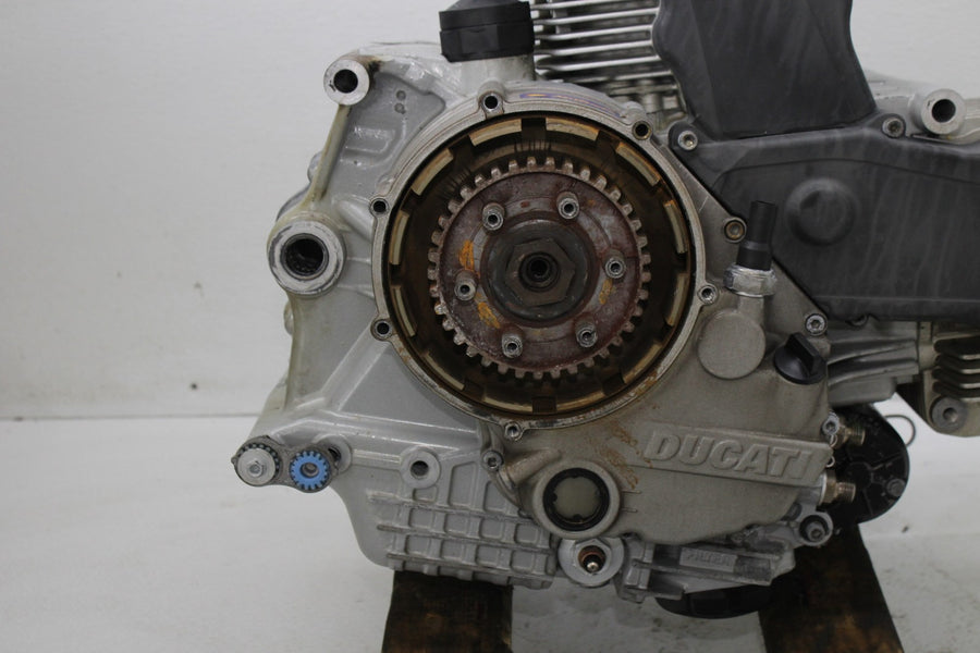 06-08 DUCATI MONSTER S2R 1000 COMPLETE ENGINE MOTOR HEAD CASES RUNS CLEAN NICE!