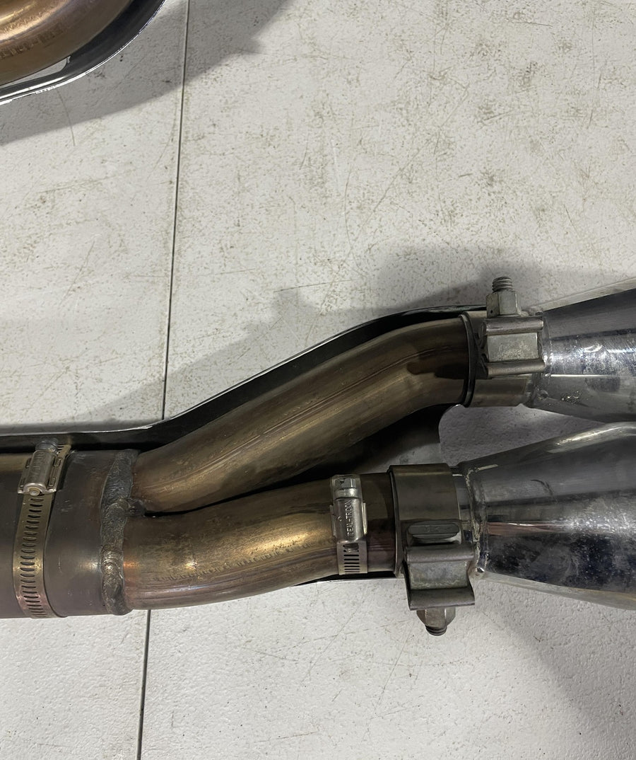 07-11 HARLEY-DAVIDSON DYNA WIDE GLIDE FXDWG MUFFLER EXHAUST SILENCER HEADER PIPE