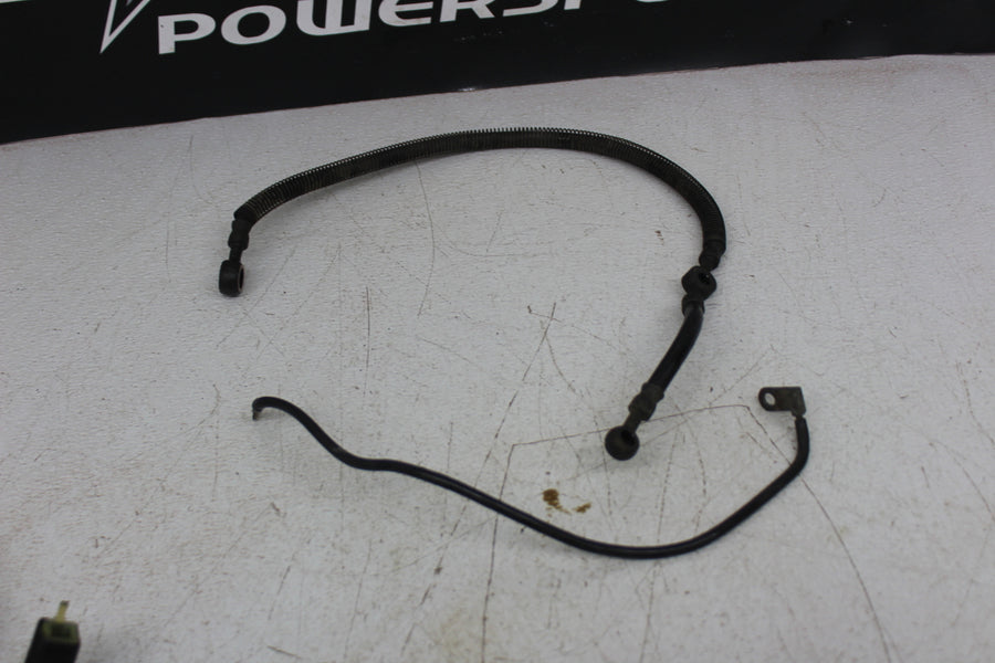 80 KAWASAKI ZX600A PART LOT OIL PUMP SENSOR NUTS BOLTS