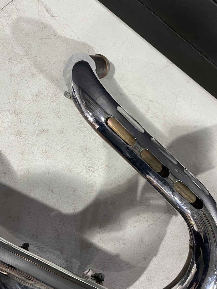 07-11 HARLEY-DAVIDSON DYNA WIDE GLIDE FXDWG MUFFLER EXHAUST SILENCER HEADER PIPE