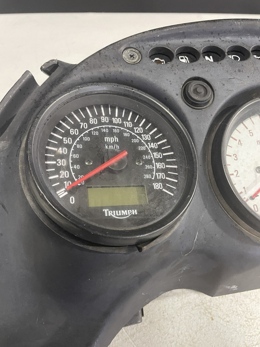 99-04 TRIUMPH SPRINT ST 955 SPEEDO TACH GAUGES DISPLAY CLUSTER SPEEDOMETER TRIM