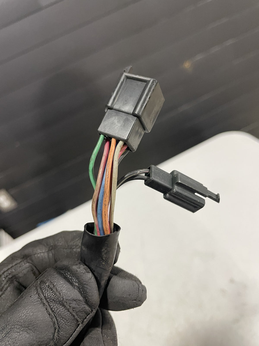 93-01 KAWASAKI NINJA ZX11 LEFT CLIP ON HANDLE HORN SIGNALS SWITCH SWITCHES