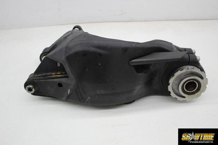 11-13 DUCATI 848 EVO REAR SWINGARM BACK SUSPENSION SWING ARM AXLE