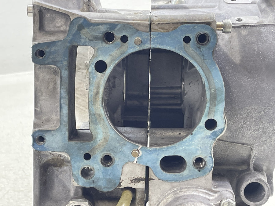03-06 BOMBARDIER RALLY 200 ENGINE MOTOR CRANKCASE CRANK CASES BLOCK