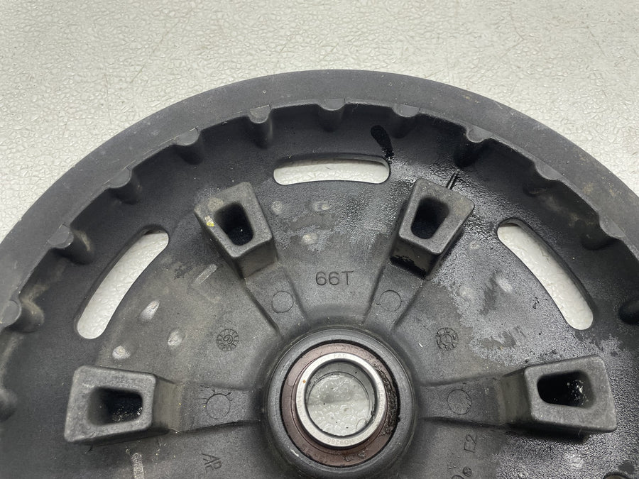 07-11 HARLEY-DAVIDSON STREET GLIDE FLHX REAR BACK DRIVE PULLEY SPROCKET