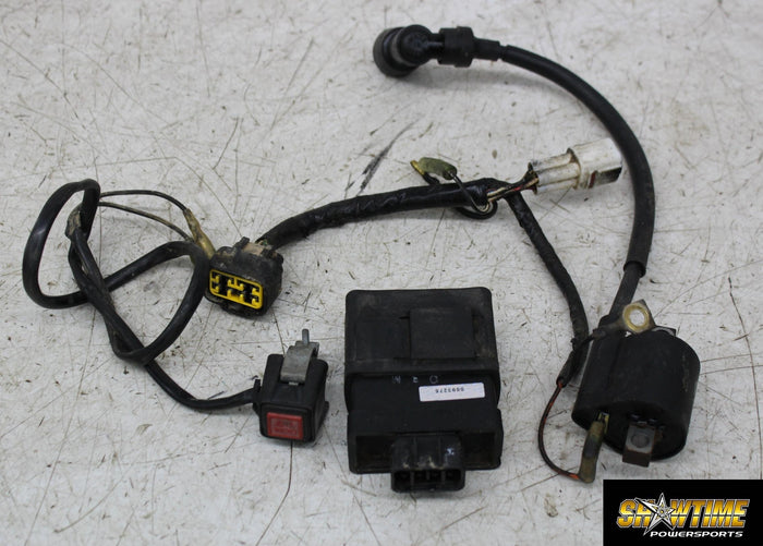 00 YAMAHA TTR125 MAIN ENGINE WIRING HARNESS COIL OEM ECM ECU ON OFF SWITCH