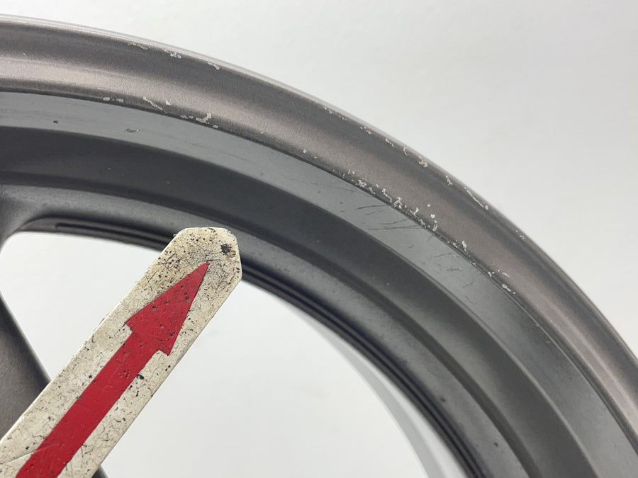 11-26 SUZUKI GSXR600 GSXR750 REAR BACK WHEEL RIM STRAIGHT 17X5.50
