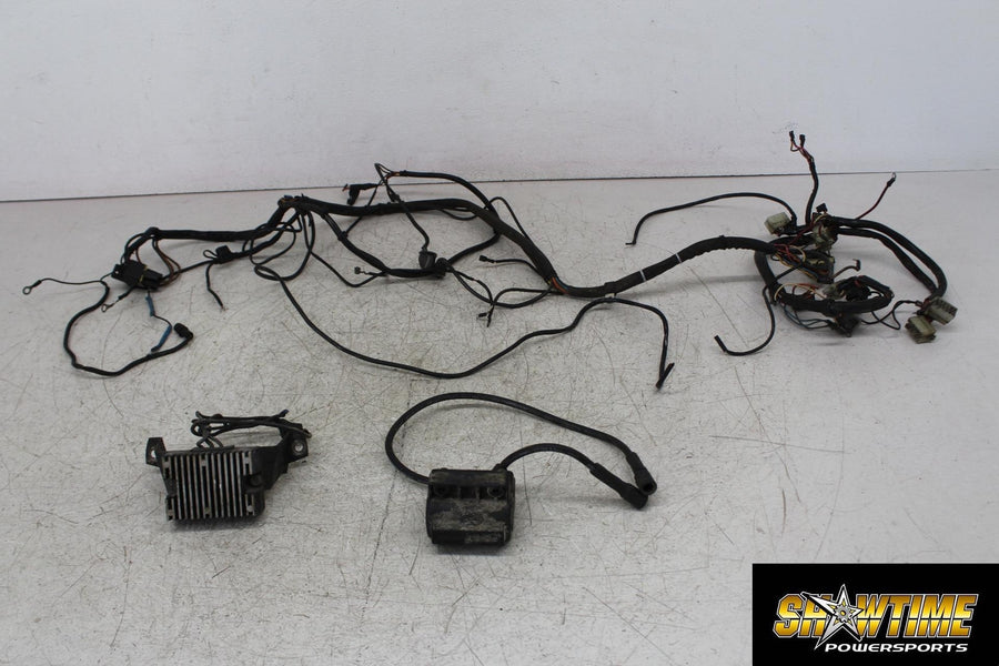 86 HARLEY TOUR GLIDE CLASSIC FLTC MAIN ENGINE WIRING HARNESS COIL RECTIFIER